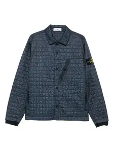 Пуховик Capo Stone Island, синий