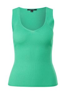 Вязаный топ COMMA, зеленый