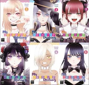 My Dress-Up Darling Vol. 1-6 Bundle Set (6 Book Collection) (Generic)