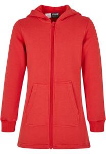 Толстовка с капюшоном на молнии Urban Classics, цвет bright red