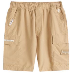 Aape now loose fit шорты-карго Aape By A Bathing Ape, бежевый
