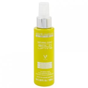 Abril Et Nature Natural Curls Gold Lifting Несмываемый кондиционер 100 мл - Веганская сыворотка для волос против вьющихся волос со стволовыми клетками и аргановым маслом