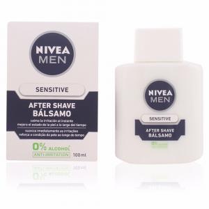 бальзам после бритья Men sensitive after-shave bálsamo 0% alcohol Nivea, 100 мл