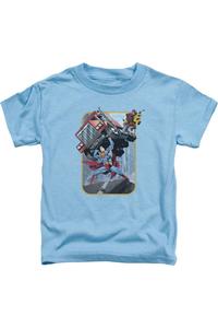 Футболка с коротким рукавом для малышей "Супермен поднимет мой грузовик" Gildan, синий