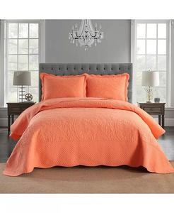 Комплект одеял большого размера из 100 % хлопка — King MarCielo, оранжевый