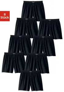 Широкие боксеры le jogger (8 шт. в упаковке) из приятного мягкого хлопка высокого качества, черный