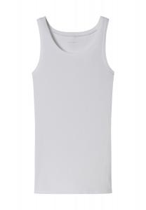 Женская майка Pure Rib с овальным вырезом SCHIESSER, белый