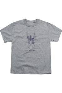 Футболка с коротким рукавом для детей "Я Бэтмен" Batman Gildan, Athletic Heather