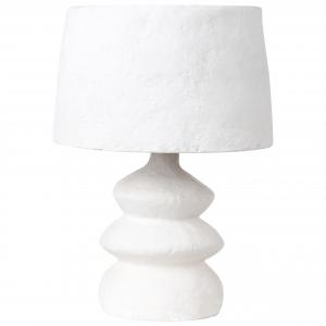 Beliani Настольная лампа «Белый Арапей»