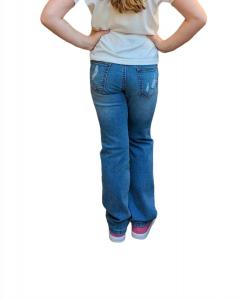 Джинсы Bootcut Lucky & Blessed Girl's средней стирки