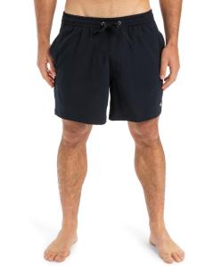 QUIKSILVER Плавки-шорты SURFSILK SOLID 16 дюймов, черные, мужские