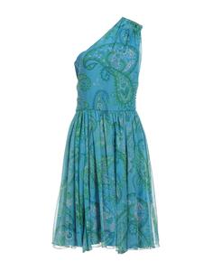 Платье миди Dior, лазурный