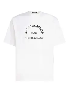 Футболка Rue St. Guillaume KARL LAGERFELD, белый