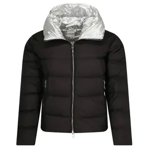 Пуховик стандартного кроя Silvian Heach, черный