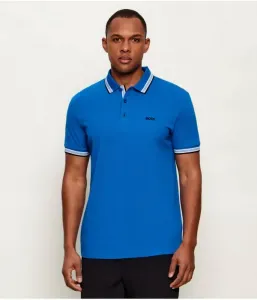 Поло Пэдди regular fit Boss Green, синий