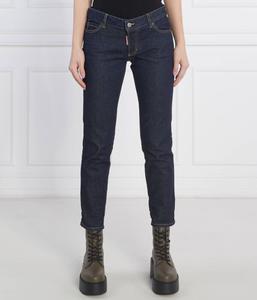 Джинсы b-icon jennifer crop Slim fit Dsquared2, синий