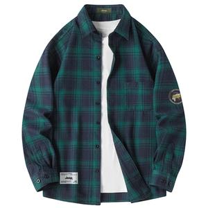 Рубашка унисекс Jeep, зеленый