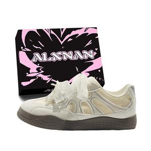 Низкие женские кроссовки Alxnan, Silver