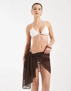 Темно-коричневый галстук-саронг Aray