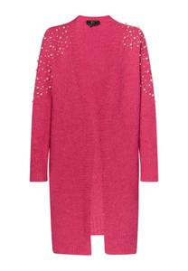 Вязаный кардиган faina, розовый