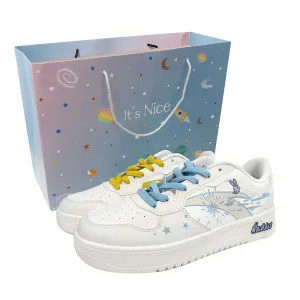 ANTA Кроссовки Life Collection унисекс низкие бело-сине-желтые - разноцветные синий и желтый, цвет Mismatched Blue Yellow