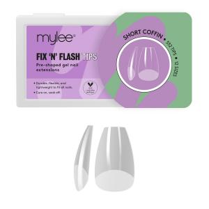 Искусственные ногти fix 'n' flash tips Mylee, short coffin