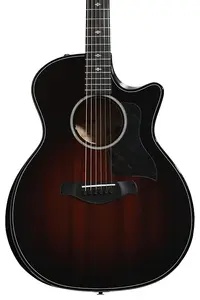 Taylor-guitars Акустико-электрогитара Taylor Builder's Edition 524ce Grand Auditorium - Tobacco Kona Burst