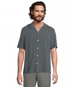 Рубашка AllSaints Venice Short, цвет Rain Grey