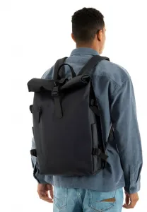 Рюкзак-Роллтоп унисекс Rains, Navy