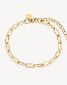 Водонепроницаемый браслет D.LOUISE Paperclip из золота D. Louise
