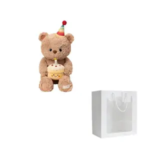 Плюшевая кукла мишка 40 см высота Whoops