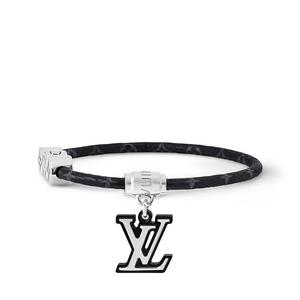 Браслет с монограммой для вечеринок Louis Vuitton, серый