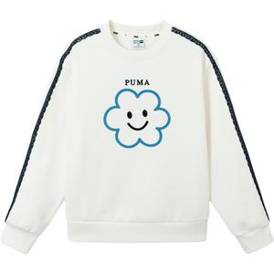 PUMA Свитшот Sportstyle Series Raw White детский