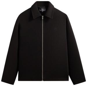 Куртка тренера Kith Felted Jersey Lane Coaches Jacket, черный