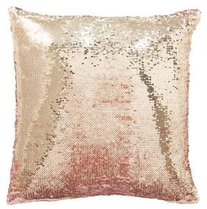 Подушка J-LINE Festive Fusion, 45x45x45 см, розовый