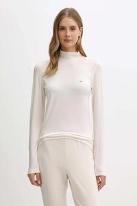 Лонгслив с шерстью Emporio Armani Underwear, бежевый