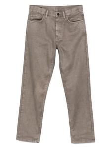 Zegna прямые джинсы, серый