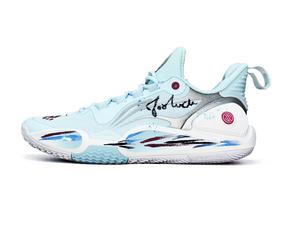 LINING Speed 9 Cushioning Slip Resistant Abrasion Resistant низкие баскетбольные кроссовки Unisex черный синий