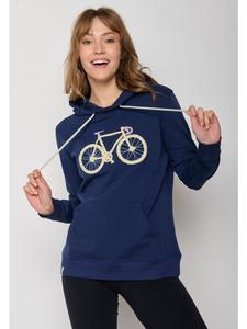 Толстовка с капюшоном GreenBomb, темно-синий