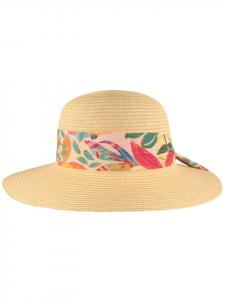 BREITER Соломенная шляпа бежевого цвета