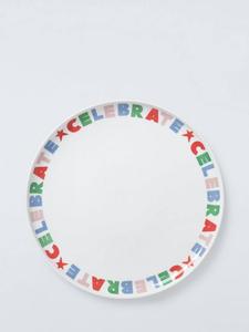 Праздничная рождественская тарелка для сервировки Fine China John Lewis, 30cm, Multi