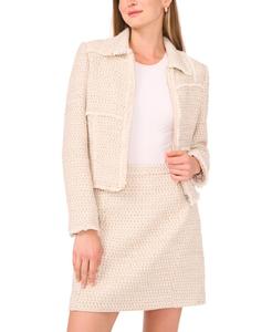 Женская куртка с длинными рукавами и воротником-стойкой Vince Camuto, French Oak