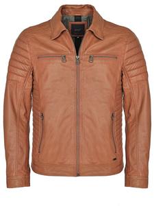 Кожаная куртка Maze, цвет brandy