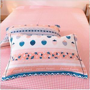 ZUIAI Хлопковая наволочка с рюшами в деревенском стиле