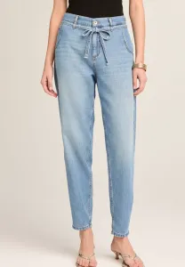 Джинсы kelly balloon spring зауженного кроя Blue Fire, Spring Blue