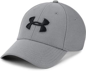 Мужская кепка Under Armour Heathered Blitzing 3.0, Gray/ Black/ Black