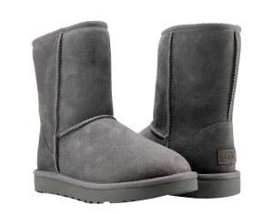 UGG Australia Классические короткие II Черные женские сапоги 1016223-BLK