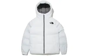 Стеганая куртка унисекс белая The North Face, белый