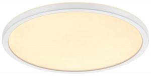 Настольная лампа Nordlux белый диаметр/высота: 29,4/2,3 см