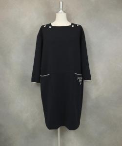 Платье с пуговицами на плечах, защищающее от ультрафиолетового излучения Studio Picone, цвет Navy (060)